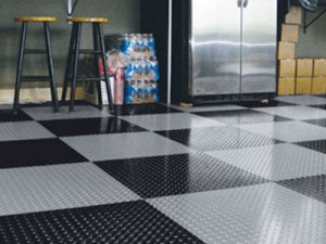 Winter Product Spotlight: Garage Tiles with Diamond Treads