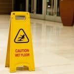 wet floors