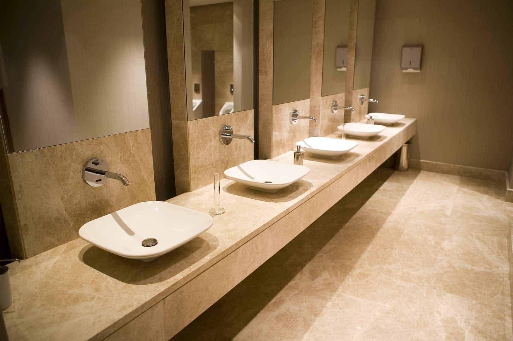 Safest Commercial Bathroom Flooring, Best Tile For Commercial Bathroom