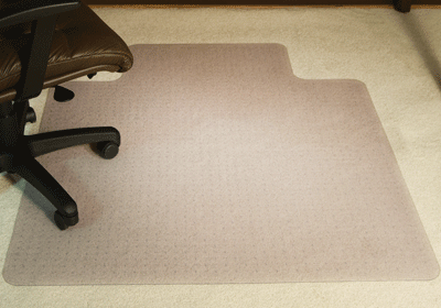Chair floor online matt