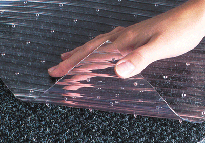 Clear Gripper Runner Mat