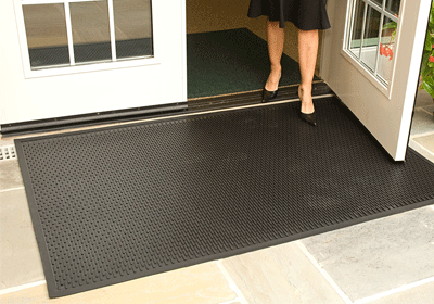 SuperScrape Floor Mat 3ft x 5ft Black