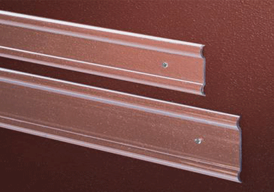 Clear Chair Rail Wall Guard | Eagle Mat