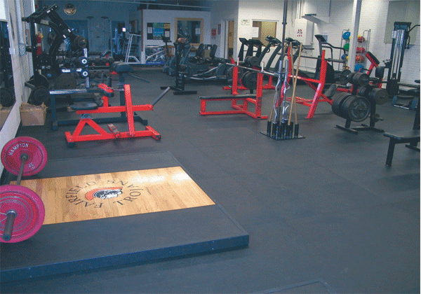 Rubber Weightlifting Mats - Gym Mats