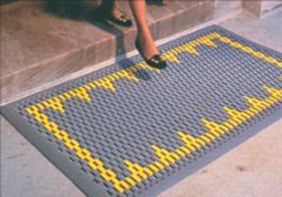 Vinyl Link Logo Mat | Eagle Mat